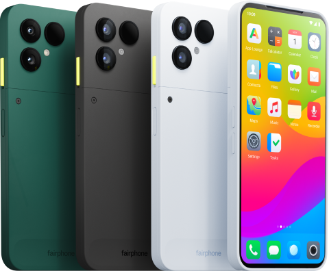 Bilde av Fairphone, hentet fra Murenas hjemmeside